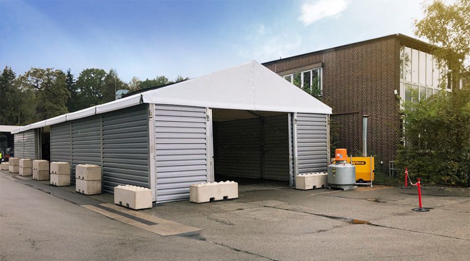 Industriezelte und Lagerzelte von Eiden-Pernack